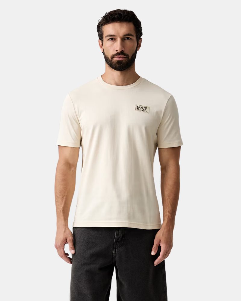 EA7 7M002229 AF13741 Camisetas Manga corta Hombre Beige