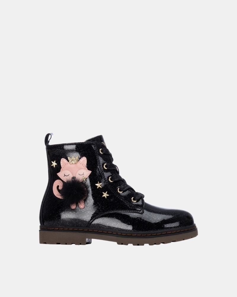 XTI 154115 Botas Colegiales Altas Infantil Negro