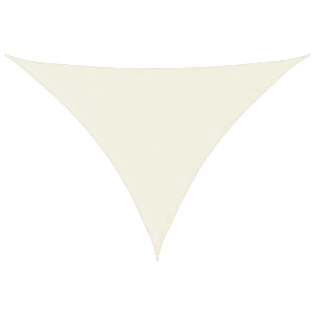 vidaXL Toldo vela triangular tela Oxford 3,5x3,5x4,9 m Multicolor