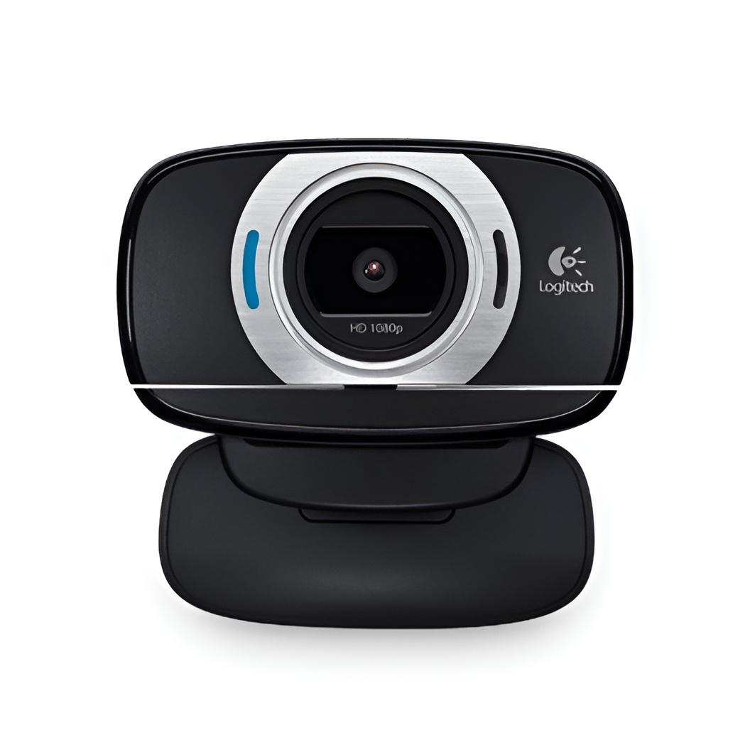 Cámara Web Logitech C615 Full Hd 1080P/30Ims - Video-Llamadas En Pantalla Panorámica - Enfoque Automático - Portátil - Corrección Hd - Color Negro
