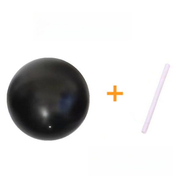 Pelota de Pilates/Yoga Mini de PVC Esmerilado 25cm - Para Gimnasia, Equilibrio, Fitness y Glúteos
