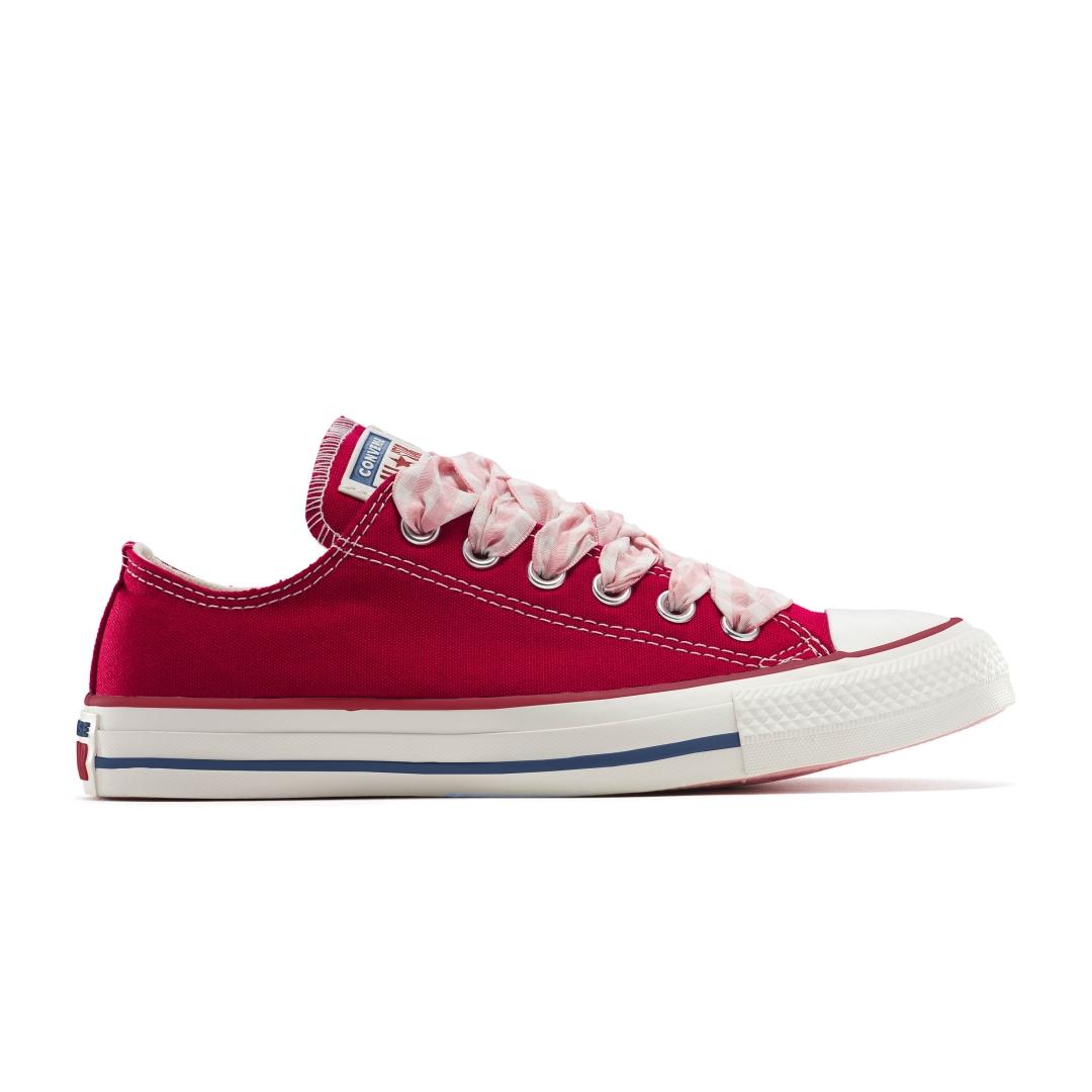 Zapatilla  Converse All Star Ox.   Granate