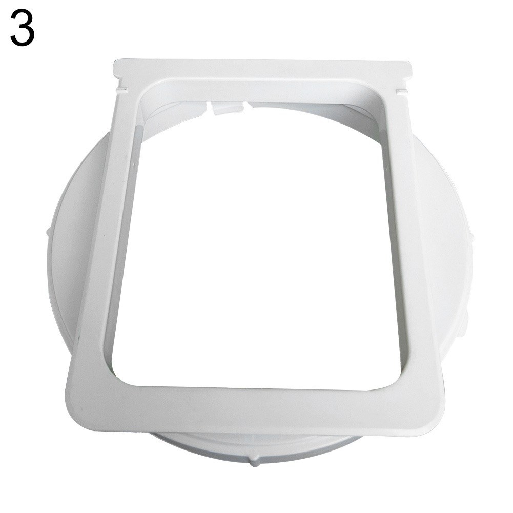 Adaptador de Manguera de Aire Acondicionado,Interfaz de Adaptador de Manguera para Ventana de Aire Acondicionado, 150 mm Móvil Aire Acondicionado Portátil Interfaz Cuadrada