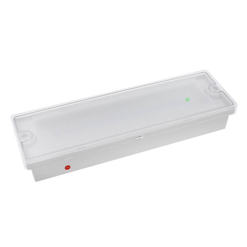 LEDBOX Luz de emergencia LED RECLUX, Estanca IP65, Permanente / No permanente, Blanco frío. Iluminación interior LED, Luces de emergencia led