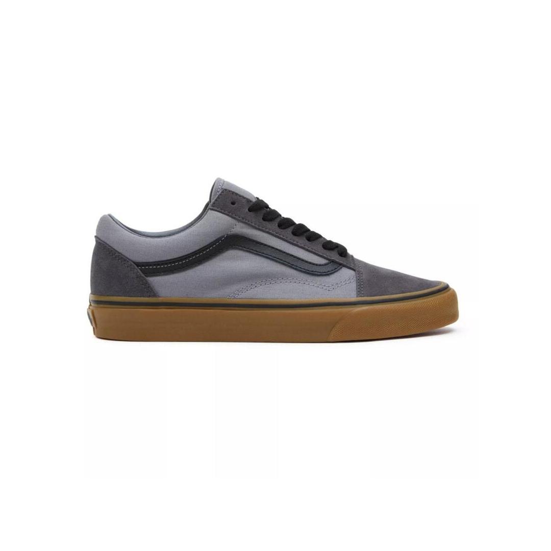 Zapatilla Hombre Vans Old Skool Gris Caramelo