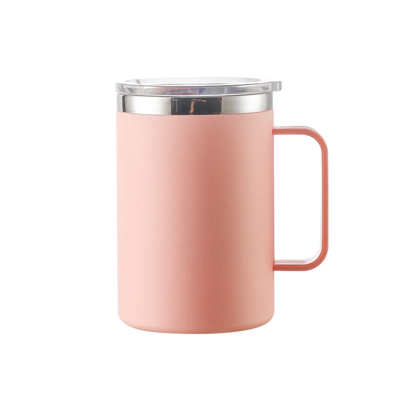 CA De Café De Acero Inoxidable 304 650ml Con Manija Y Tapa Botella De Agua Independiente Doble Capa in Antideslizante Ecológica