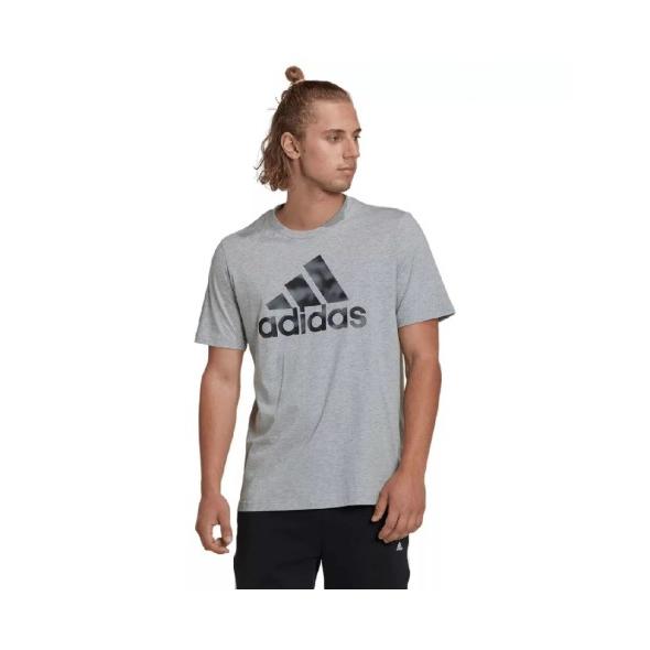 ADIDAS M CAMO T CAMISETA GRIS VIGORE/NEGRO