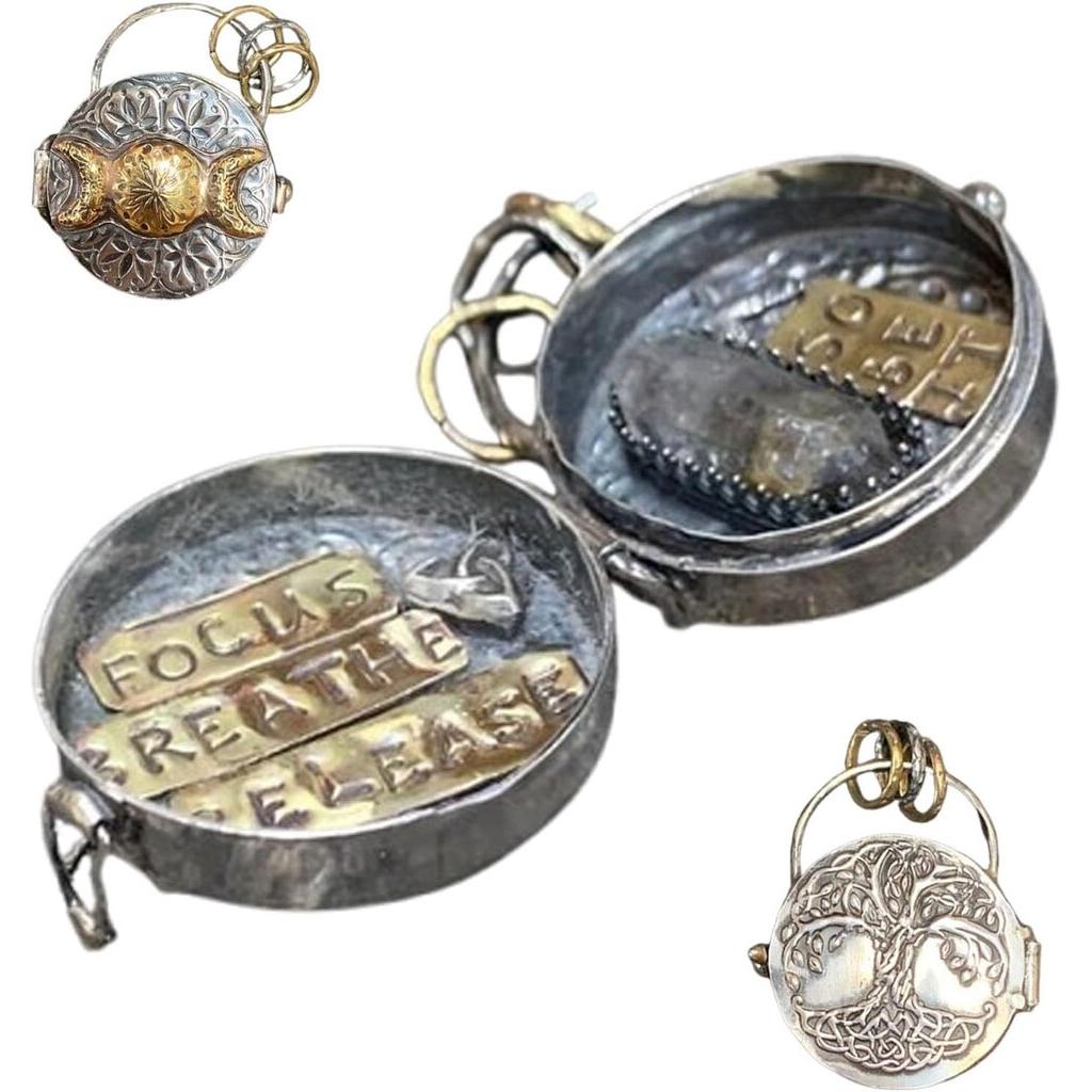 Collar de aleación con Colgante del Árbol DE LA Vida para Mujer. Colgantes de Marzo.