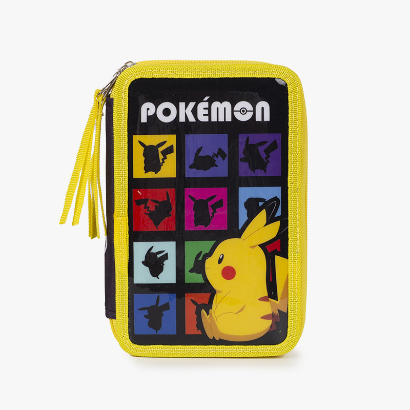 Pokémon, Spiderman, Bluey, Mario Bros, Stitch Estuche Plumier 2/3 Cremalleras | Vuelta al Cole - Licencias Oficiales –