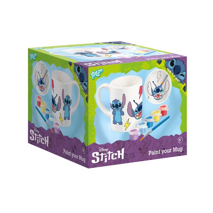 TOTUM PINTA TU PROPIA TAZA DE STITCH TOTUM 12x10x12 Cms.