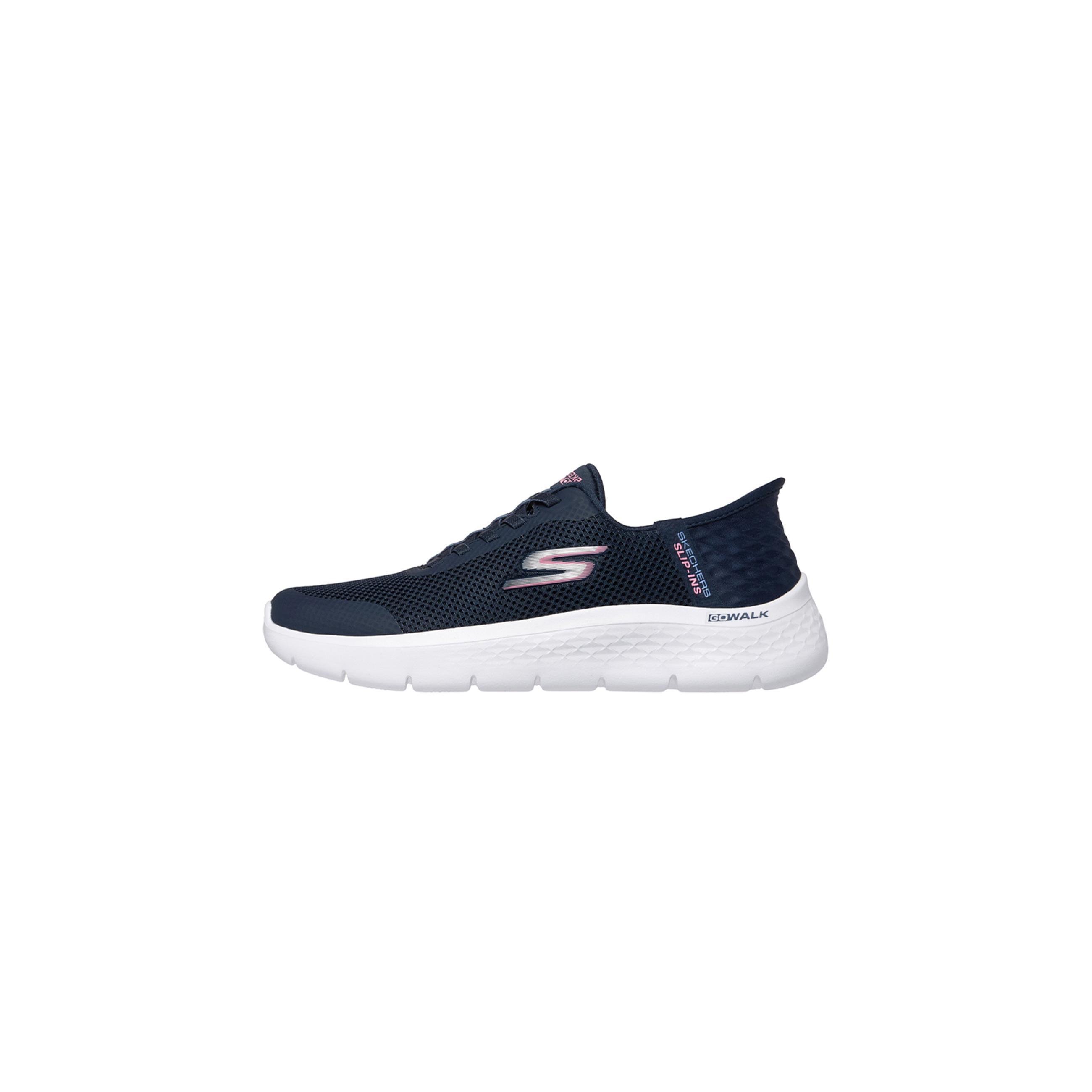 Skechers Zapatillas Go Walk Flex Grand Entry de Mujer modelo 124836_NVPK en color Azul Marino 89487
