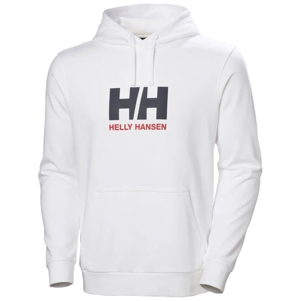 Sudadera Blanca Helly Hansen HH Logo Hoodie W