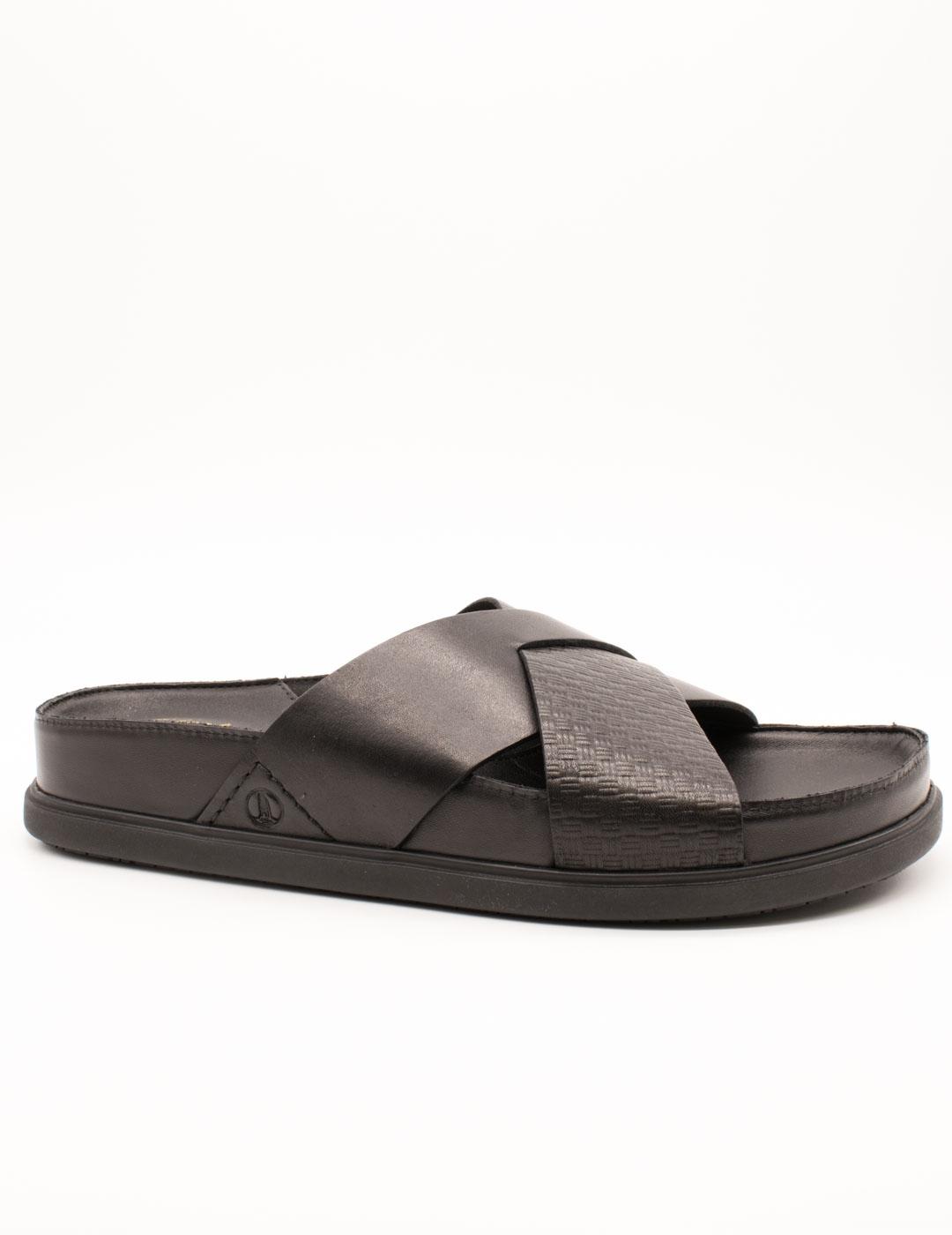 Sandalia Clarks 26181382 Torford Cross Black de Hombre