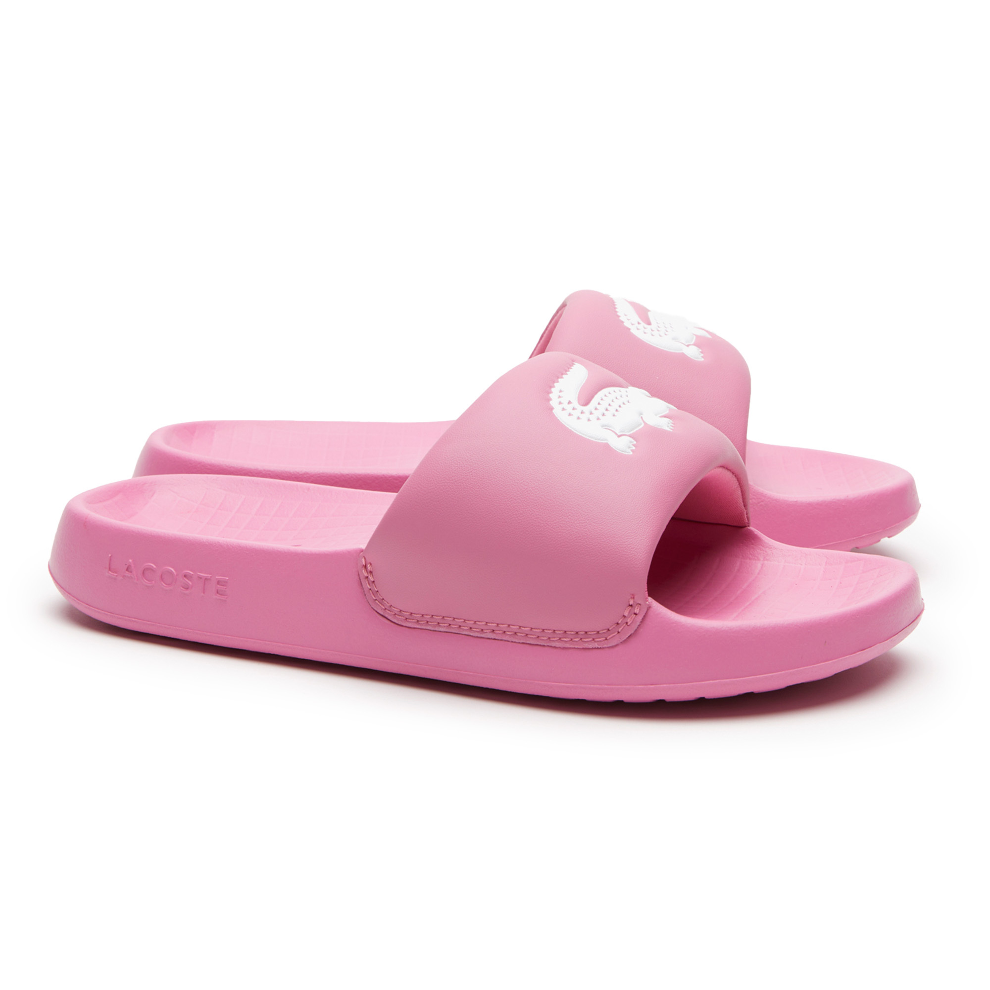 LACOSTE Sandalias de baño para Mujer - Croco Slides, Chanclas, Calzado de baño SERVE SLIDE 1.0 123 1 CFA
