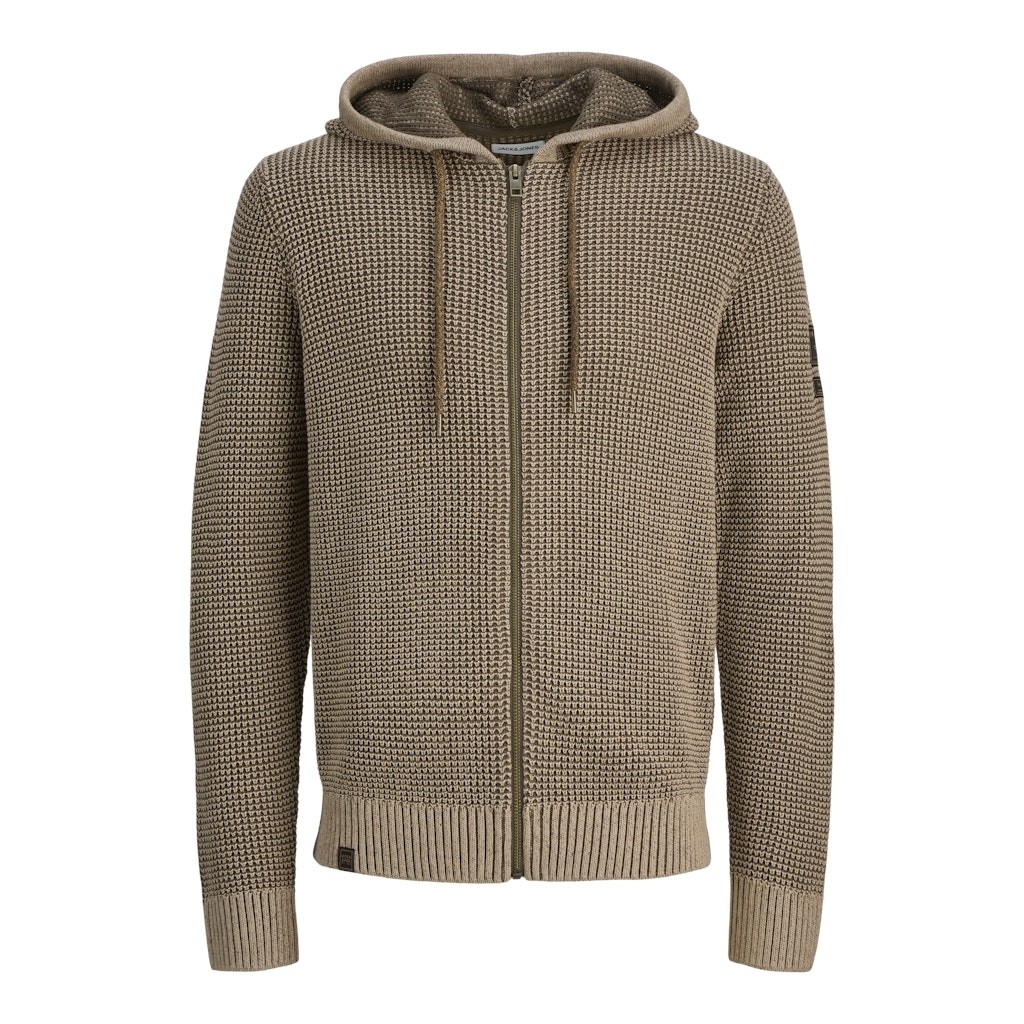 Jack & Jones Jersey Hombre JJETHAN KNIT ZIP HOODIE