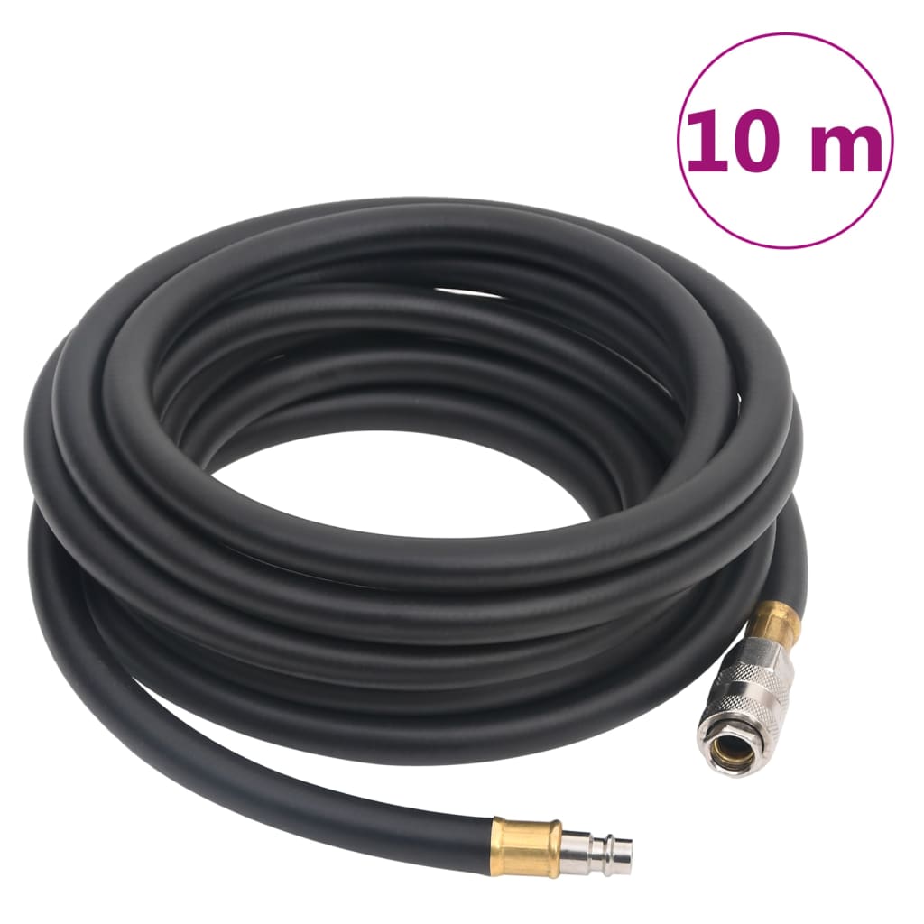 vidaXL Manguera de Aire Híbrida Herramienta con Acoplador Caucho PVC Diámetro de 15 mm Longitud 2 metros, 5 metros, 10 metros y mas