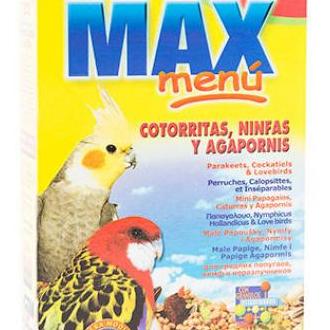 KIKI Pet Food Kiki max menú para cotorritas, ninfas y agapornis - 1 Kg