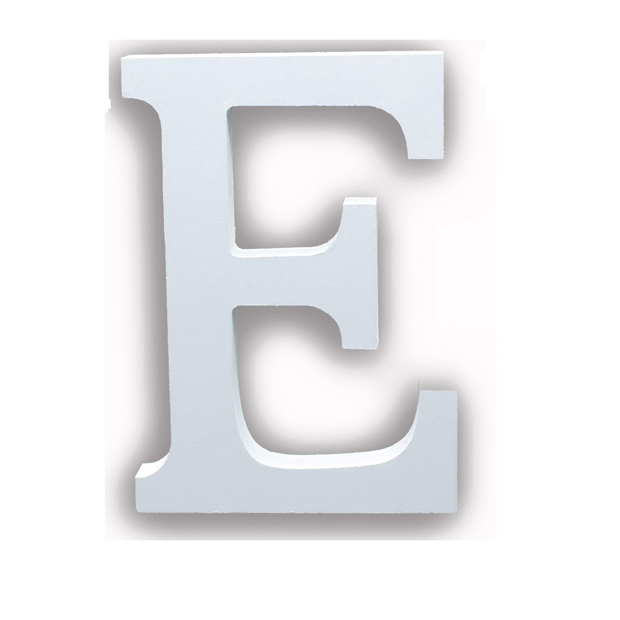 UD -Set 12 Letras de Madera 11 cm con Tinta Blanca – Letras A-Z para Decoración y Manualidades