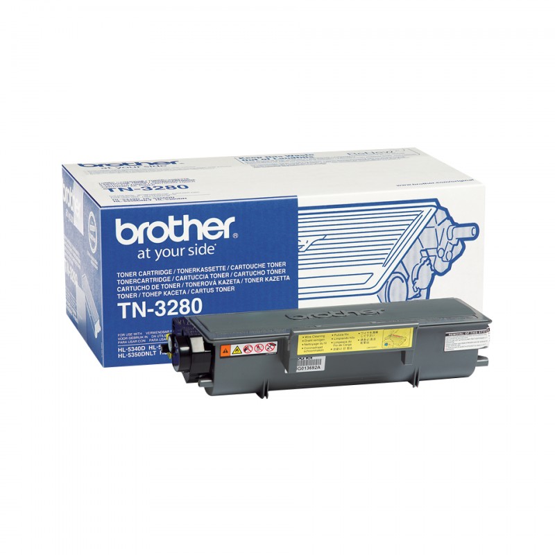 Brother - TN-3280 cartucho de tóner 1 pieza(s) Original Negro TN-3280