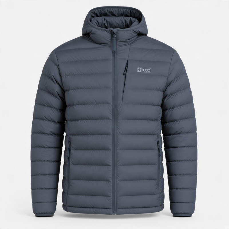 Anorack Gris +8000 Jans-084 Para Hombre