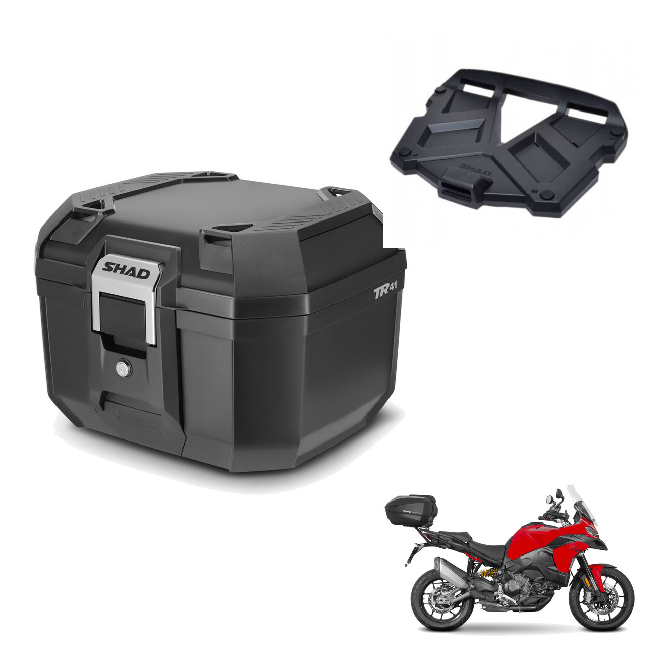 Baul Tr41 + Herraje Baul + Parrilla Terr KIT-570968