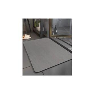 CA Alfombrilla de baño antideslizante de diatomita (60 x 40 cm), absorbente, de secado rápido, de microfibra suave