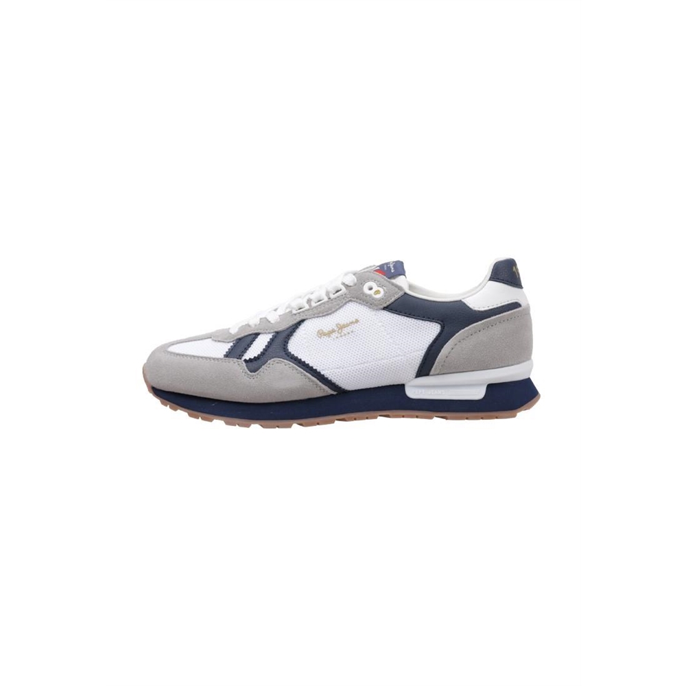 Pepe Jeans BRIT RETRO M Deportivas Planas Hombre Gris