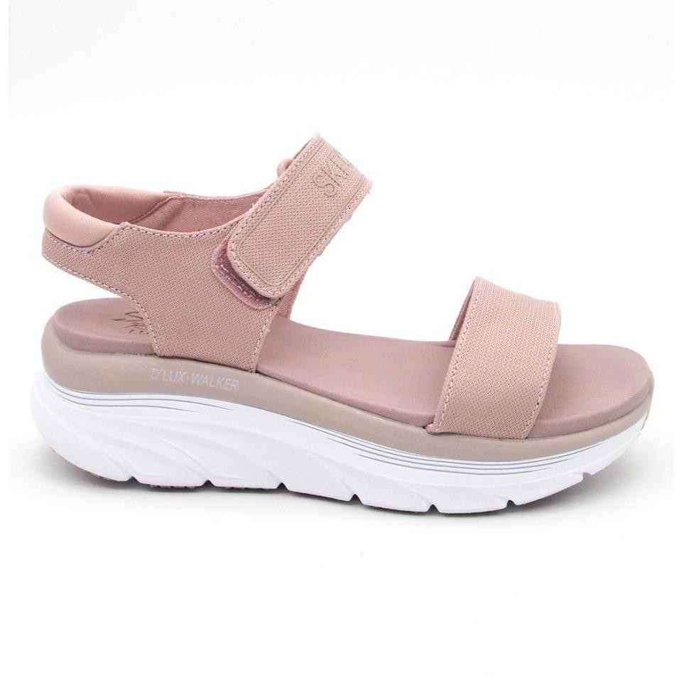 Sandalia Skechers D´Lux Walker Rosa 119226-Blsh