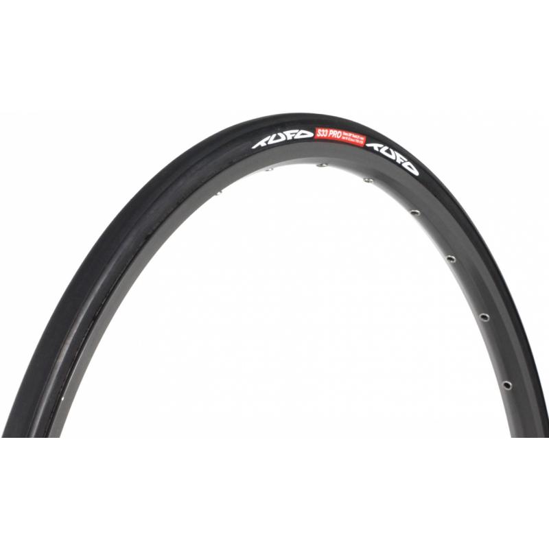 TUFO | Tubular De Carretera S33 Pro - Tubular de entrenamiento y para cualquier uso, admite una mayor presión de inflado que junto al fino dibujo de la banda contribuyen a la mínima resistencia a la