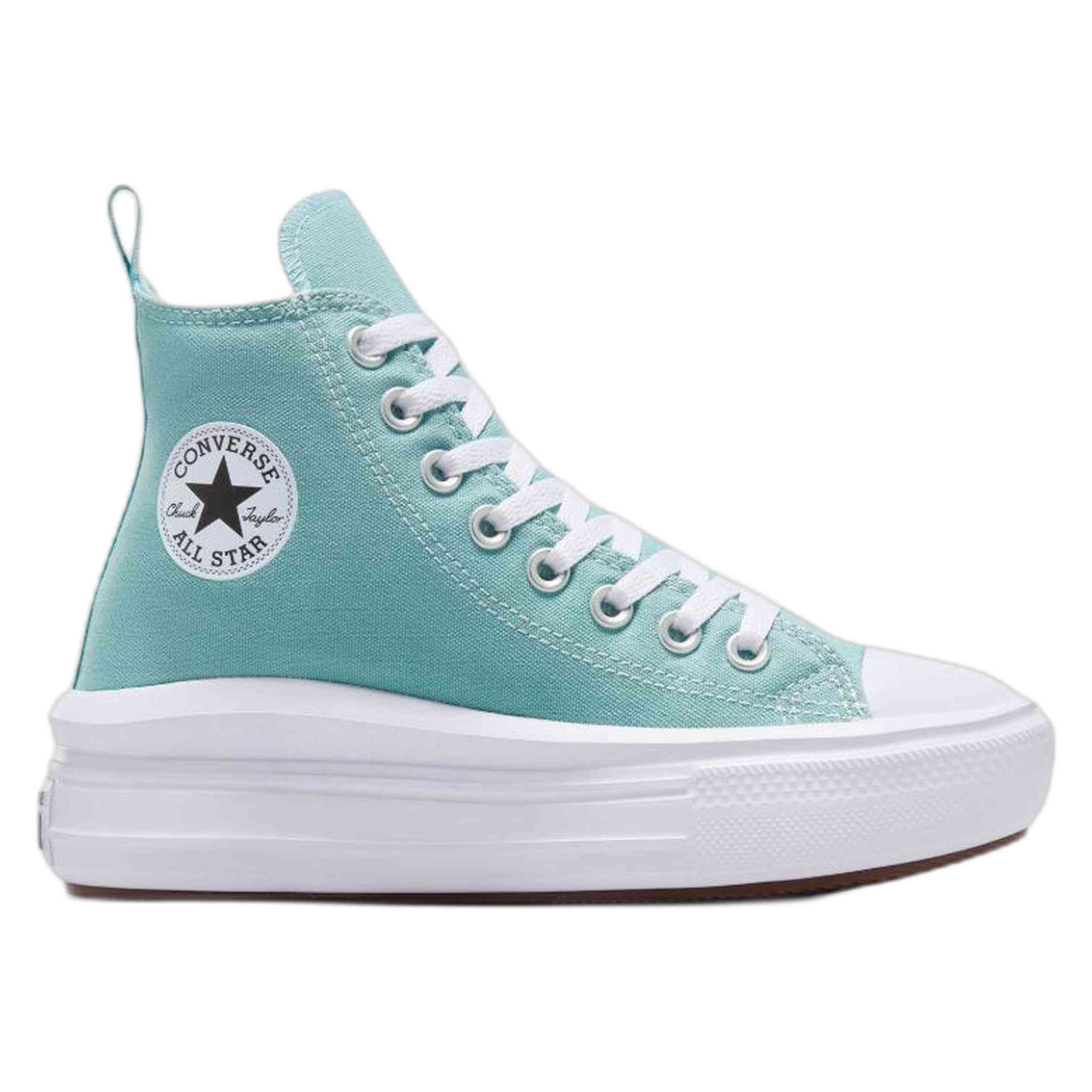 Calzado Sportswear marca Converse modelo A10703C para junior en color verde