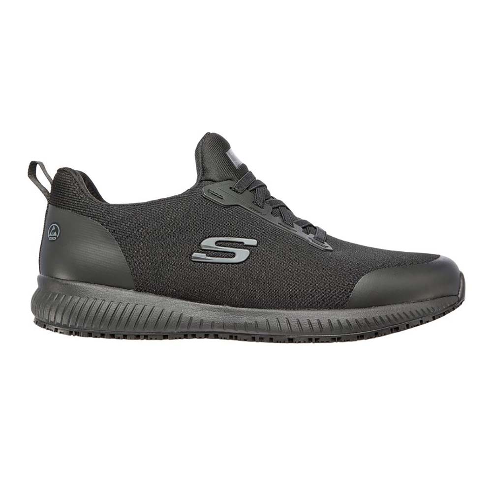 SKECHERS SQUAD SR WORK NEGRO