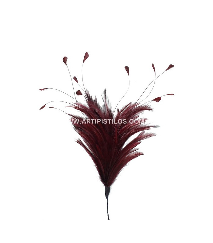 POMO DE PLUMAS DE GALLO