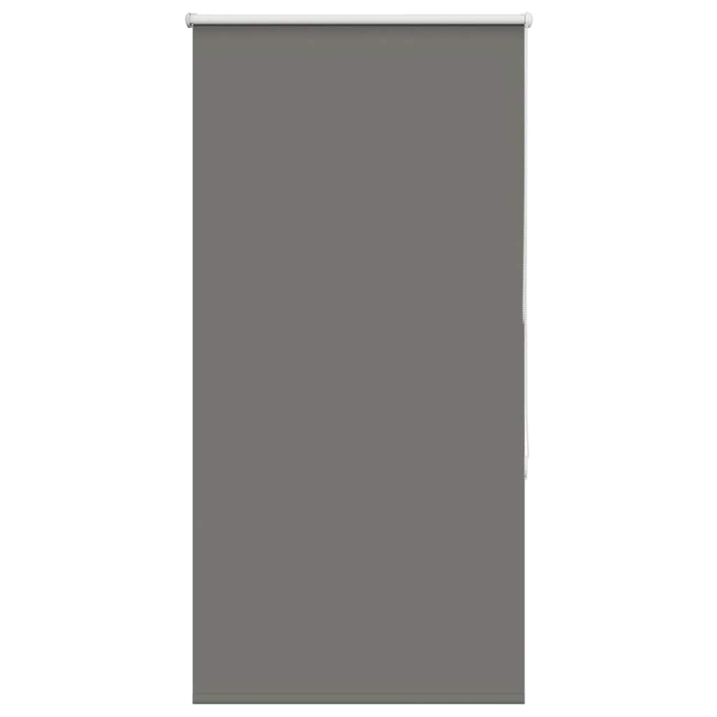 vidaXL Estor Enrollable Opaco gris 75x175 cm Tela Ancho 70,7 cm