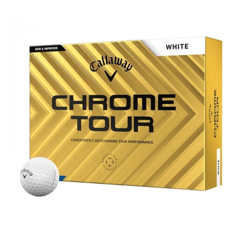 Bolas de Golf Callaway New Chrome Tour 2024