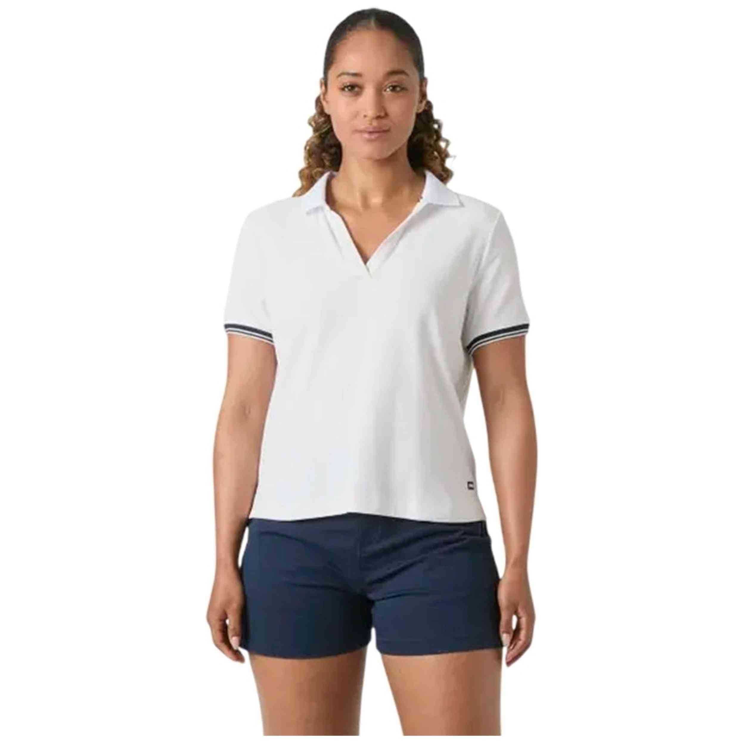 Polo De Manga Corta Helly Hansen modelo 54655_001 para Mujer en color Blanco