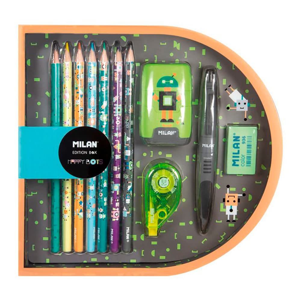 CAJA REGALO EDITION BOX HAPPY BOTS VERDE MILAN