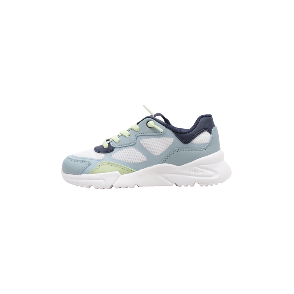 Geox J LOFTUS BOY E Deportivas Planas Niño Blanco