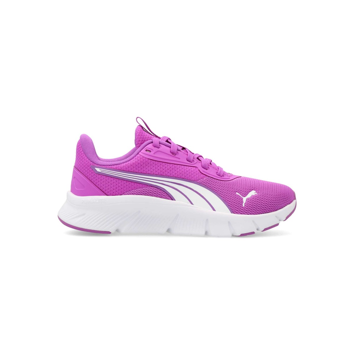 PUMA - Zapatillas deportivas Flex Focus Lite Modern Jr para running, con corte de malla transpirable y suela de goma EVA, ligeras y cómodas para niños