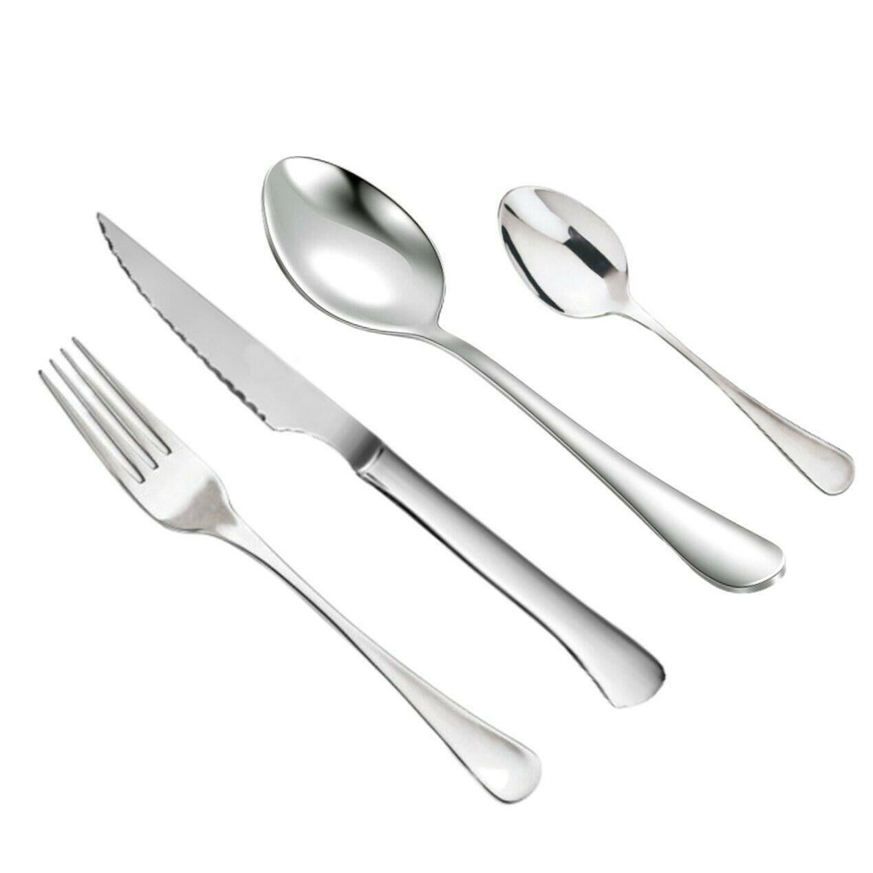 QUTTIN - Cuberteria Acero Inoxidable 16 piezas Fabricado EU Para Casa Bar Cafeteria Restaurante Regalo classic | Amystyle