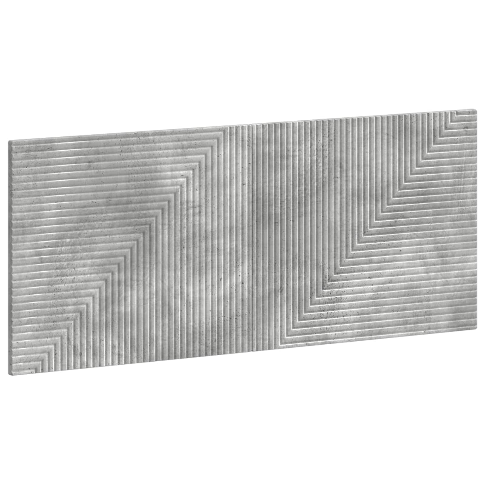 vidaXL Cabecero montada en la pared HAARLEM  120 x 3 x 50 cm Multicolor