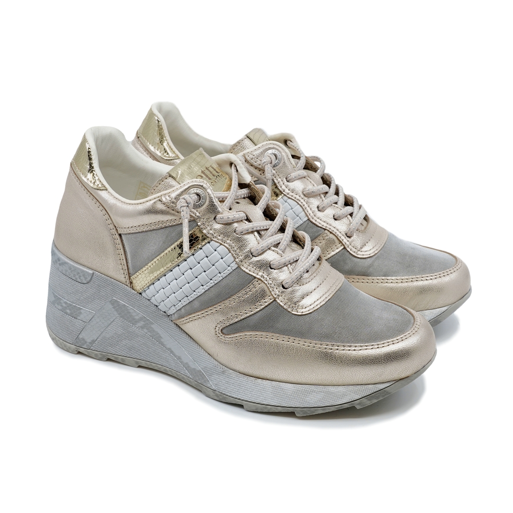 Sneakers marca Cetti para outlet mujer en color metal
