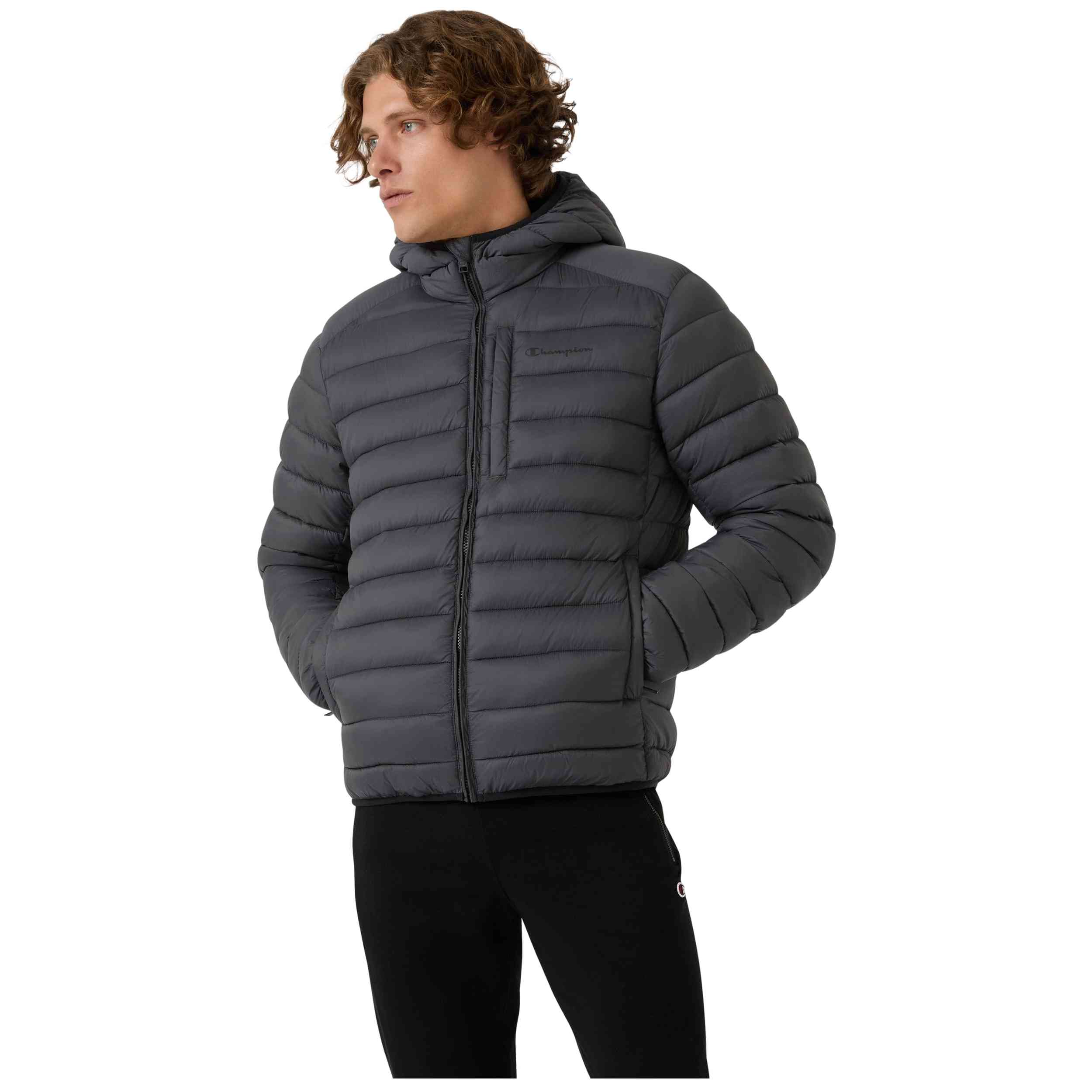 Chaqueta Champion modelo 221546-KK022 para Hombre en color Gris