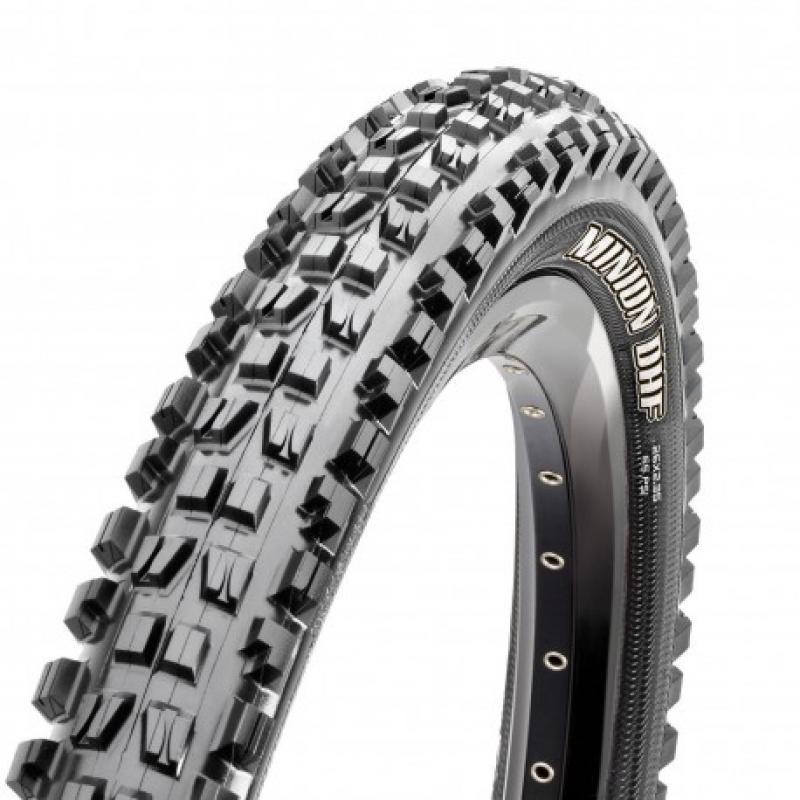 MAXXIS | Cubierta De Mtb MINION 27.5x2.80 DHF 3CT-EXO-Plus-TR - Con un diseño de la banda de rodadura que equilibra hábilmente la velocidad de rodadura con el frenado y la tracción en las curvas, es