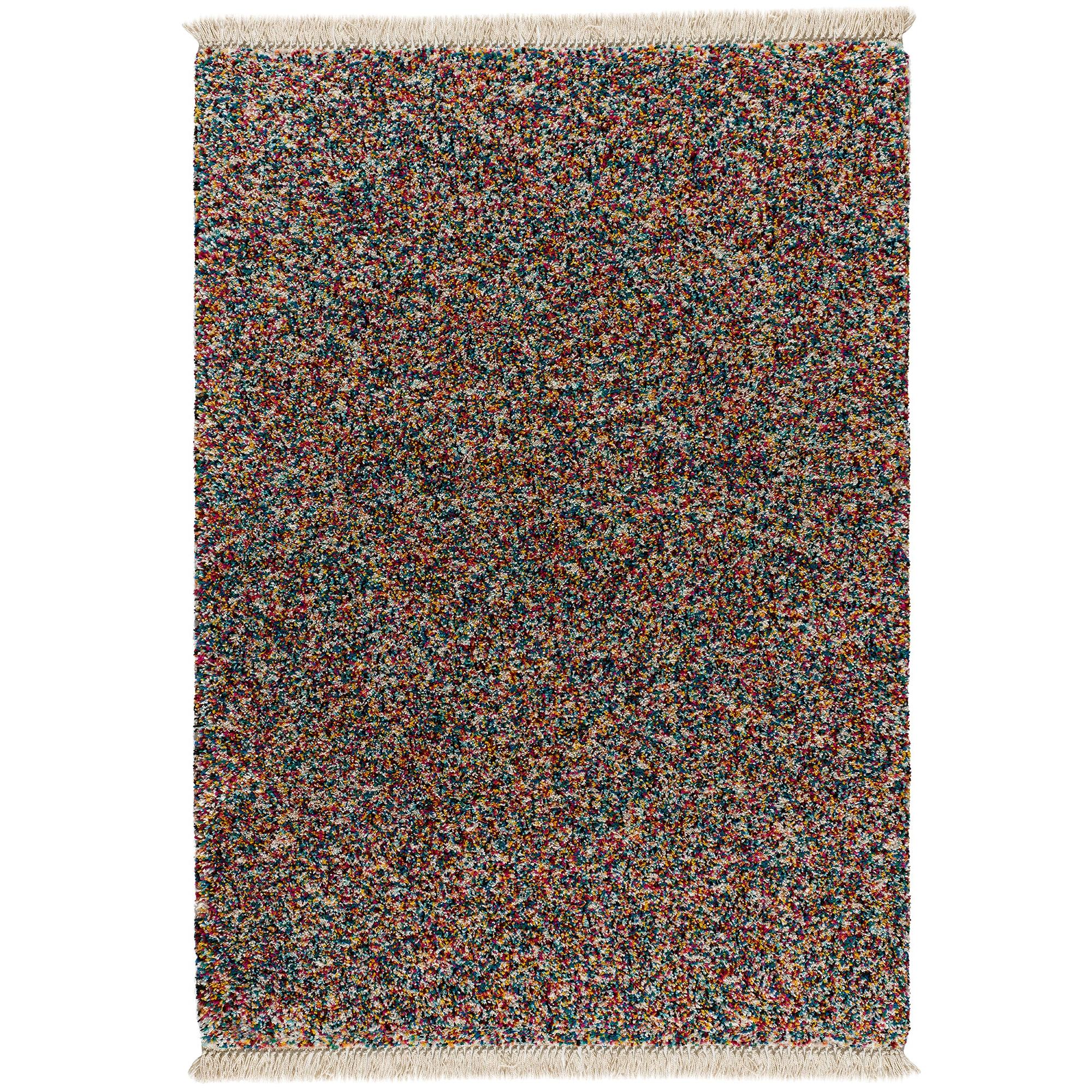 ATTICGO Alfombra de Interior Estilo Geométrico en Multicolor - Yebel 3 | 135X190, 160X230, 80X150, 120X170 cm