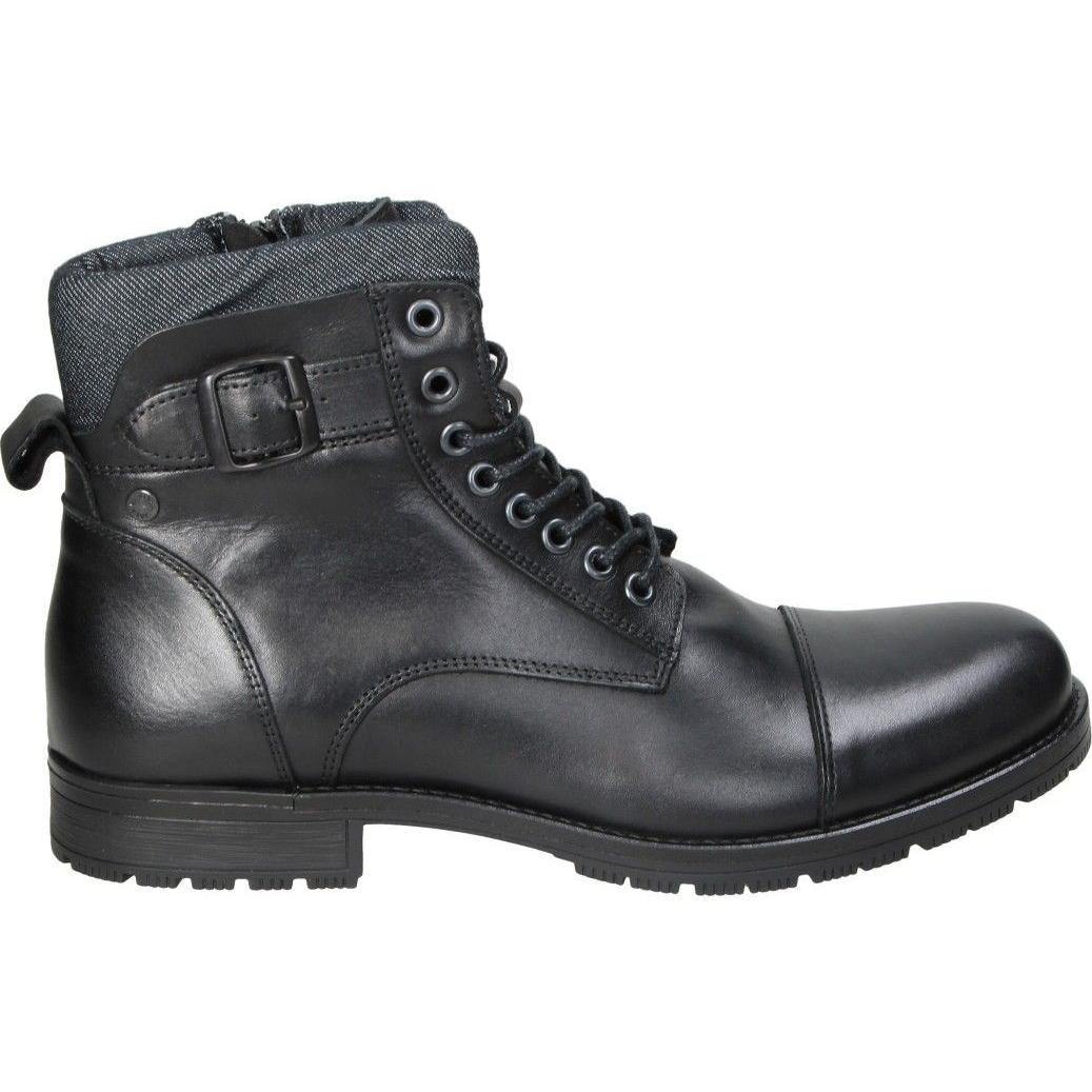JACK & JONES | Botas JACK & JONES para hombre 12140935 zapatillas altas para caballero color antracita/negro