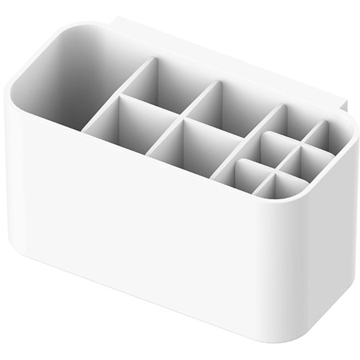 Estante de almacenamiento - Soporte para cepillos de dientes - Soporte multifuncional para cepillos de dientes eléctricos - Soporte para cepillos de dientes de montaje en pared - Autoadhesivo - No requiere perforación - 4 soportes para cepillos de dientes