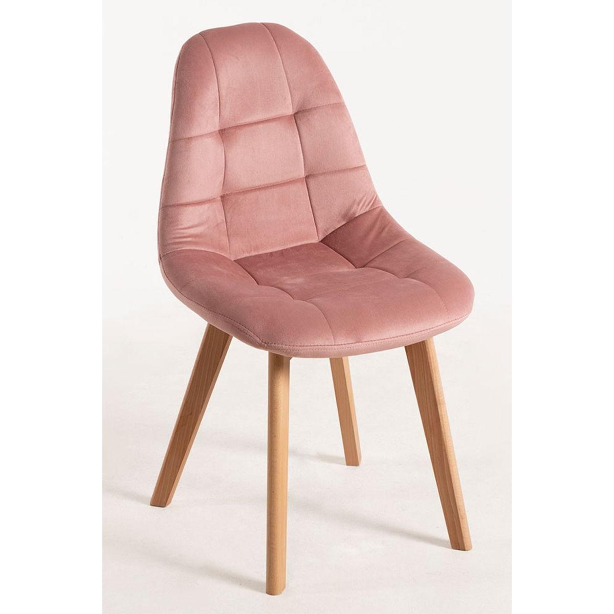 Regalos Miguel - Packs Sillas Comedor - Pack 4 Sillas Kelen Terciopelo - Negro