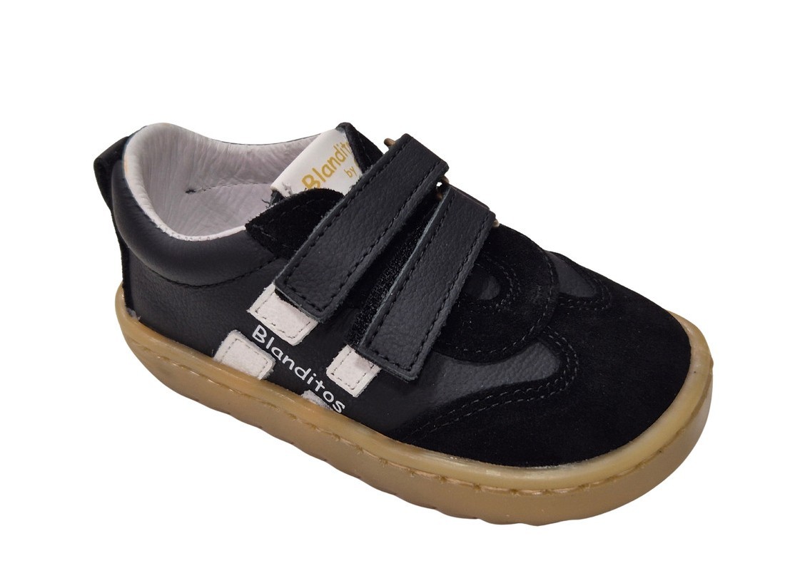 Blanditos by Crios - Zapatillas barefoot de piel para niños y niñas, cómodas y flexibles, en varios colores