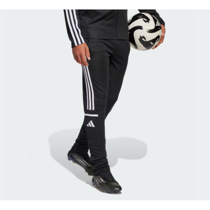 PANTALON DE CHANDALL DE NIÑO MARCA ADIDAS, ESTRECHO. COLOR NEGRO Adidas