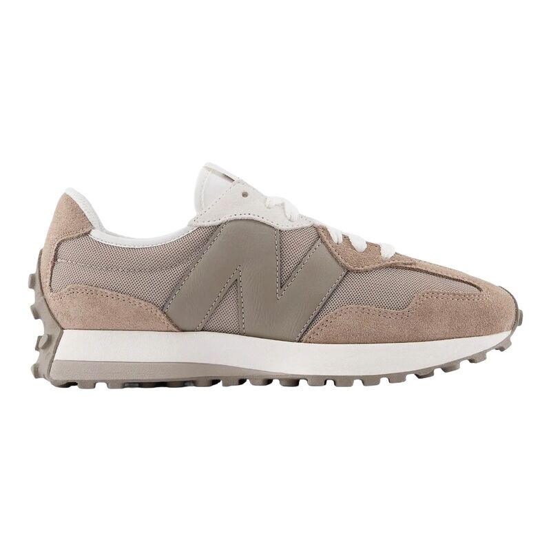 Zapatillas New Balance Marrones 327 Woodland Black Cement Cómodas y Modernas